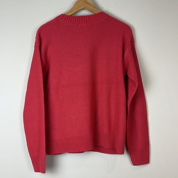 𝅺JOE Fresh x Jillian Harris cable knit steph sweater size XS pink - Picture 5 of 8